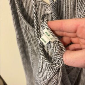 Gray Striped Tank Top